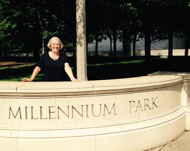 Millennium Park in downtown Chicago. A super cool place to see.