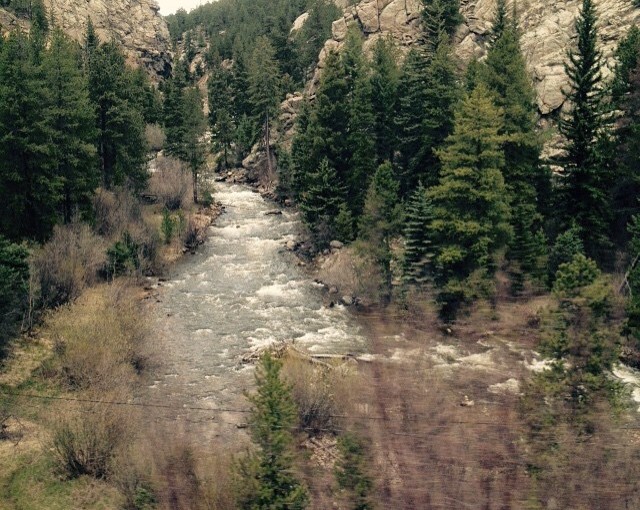 Views like this one lasted the for almost 300 miles.