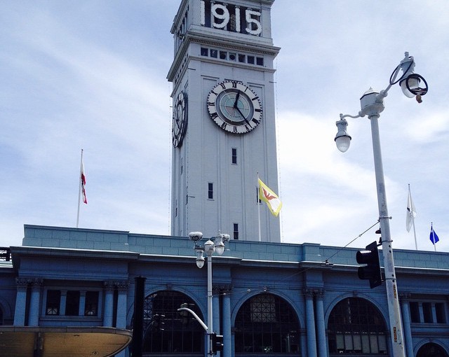 Central market in SF.