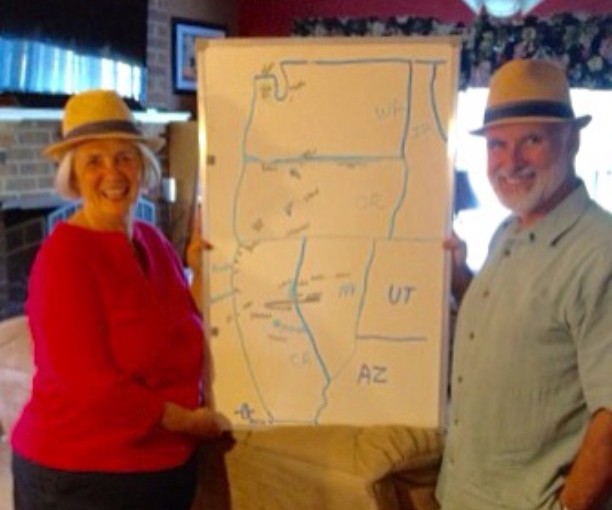 From the beginning to the end, a wonderful trip with the love of my life, Peggy. Now for another 20 years… here we go.