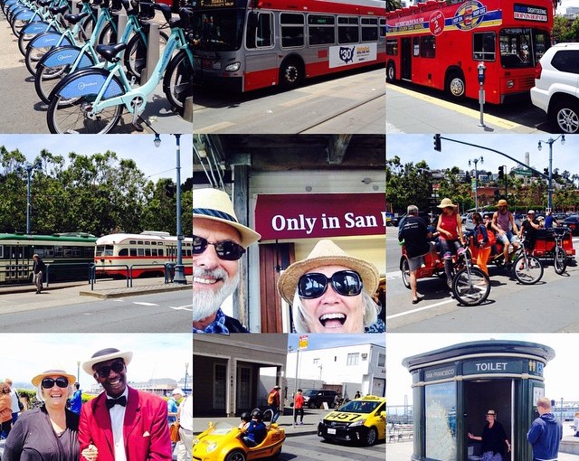 Our time in SF was exciting.