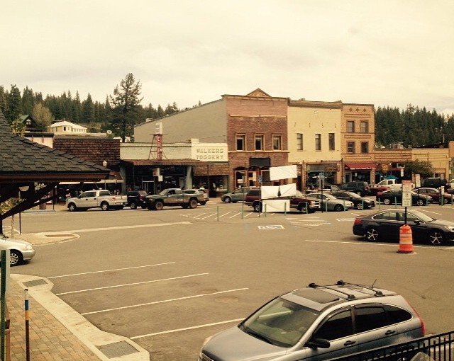 Truckee from the train. There are lots of quaint little towns along the way. We will actually stay in Truckee in a couple of weeks or so.