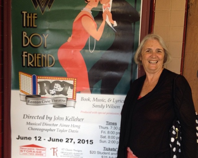 We took in a really funny play in Renton called My Boy Friend. This local play company did a nice job.
