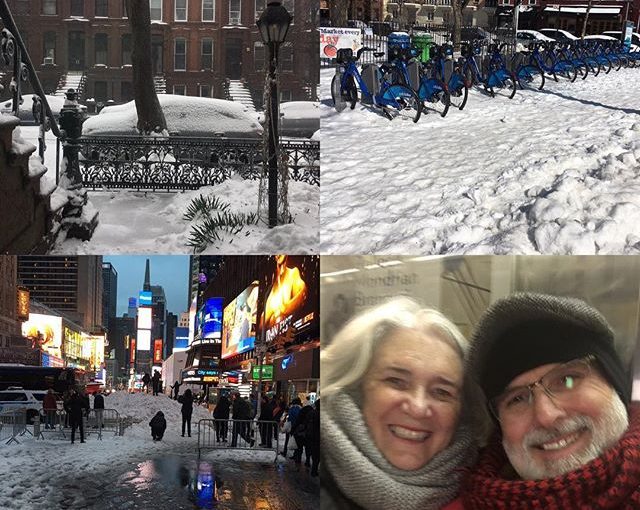 A cold NY, but fun.